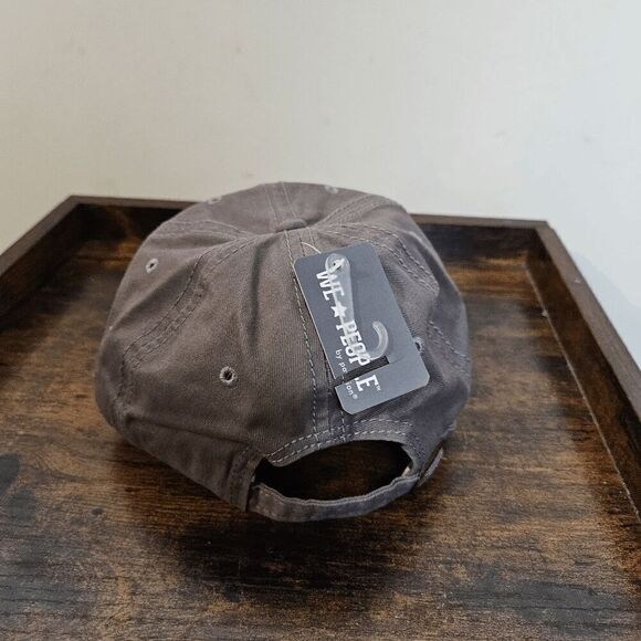 Dog People Cotton Hat Cap NWT Women's Gray Adjustable Size We People by Pavillio - Picture 4 of 7
